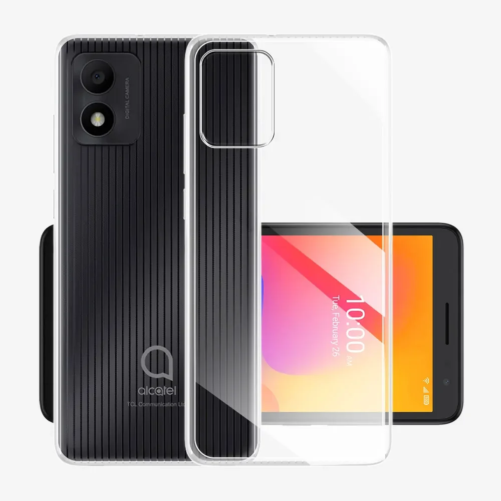 Per Alcatel 1B 2022 custodia in Silicone trasparente custodia morbida in TPU per Alcatel 1B 2022 Funda per Alcatel 1B 2020 Coque guscio trasparente  202192403