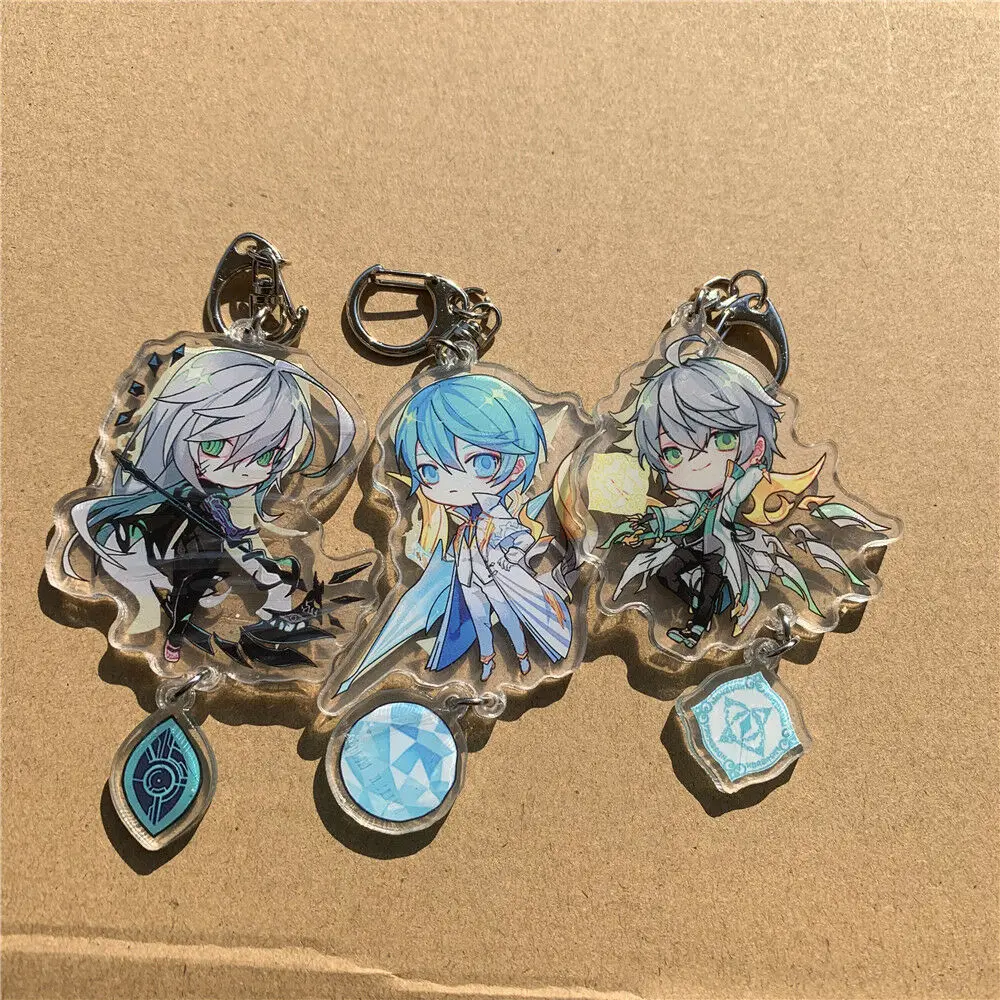 Game ELSWORD Chung Metal Keychain Keyring Strap Be