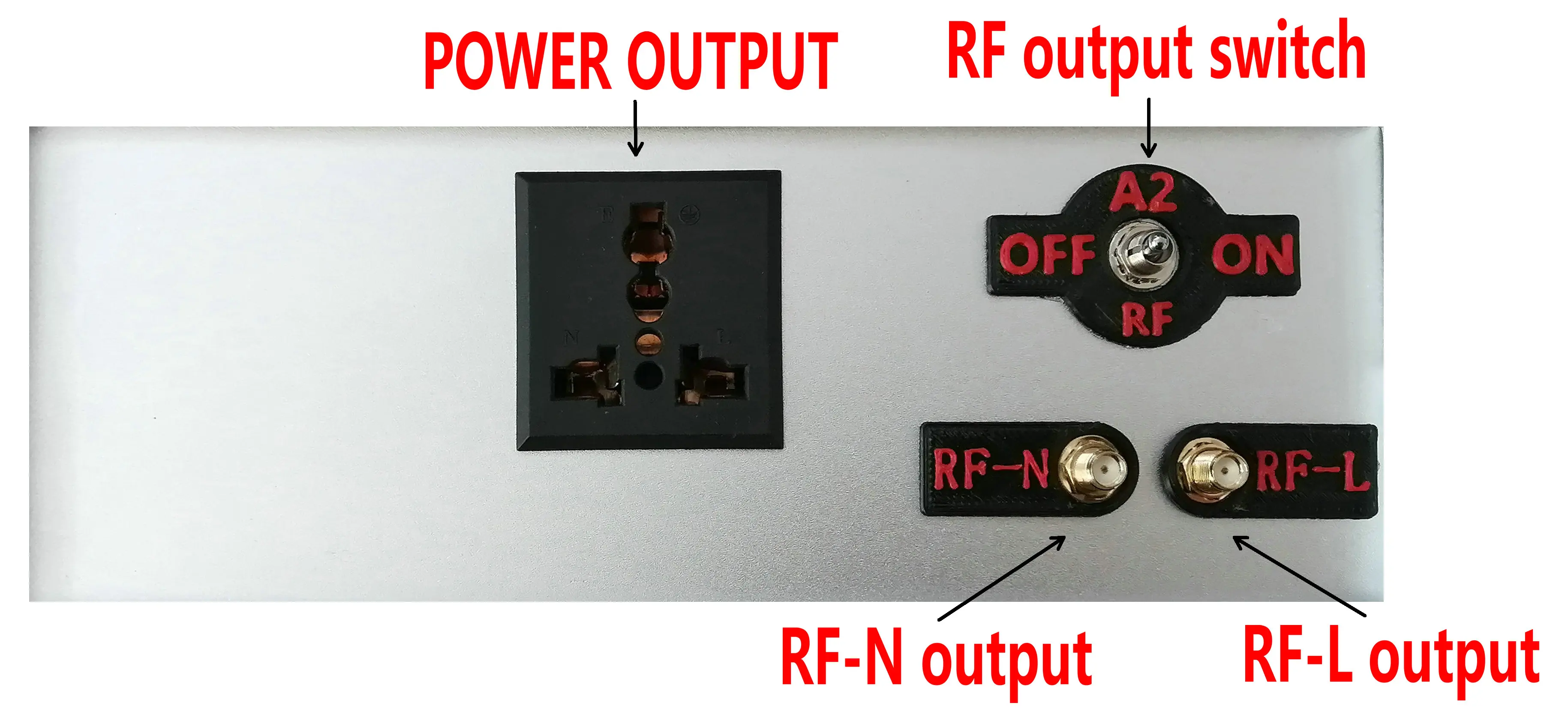 Description Picture 2 of itemLISN Line Impedance Stability 50Ω 50uH artificial power network EMC EMI conducted radiation CISPR16
