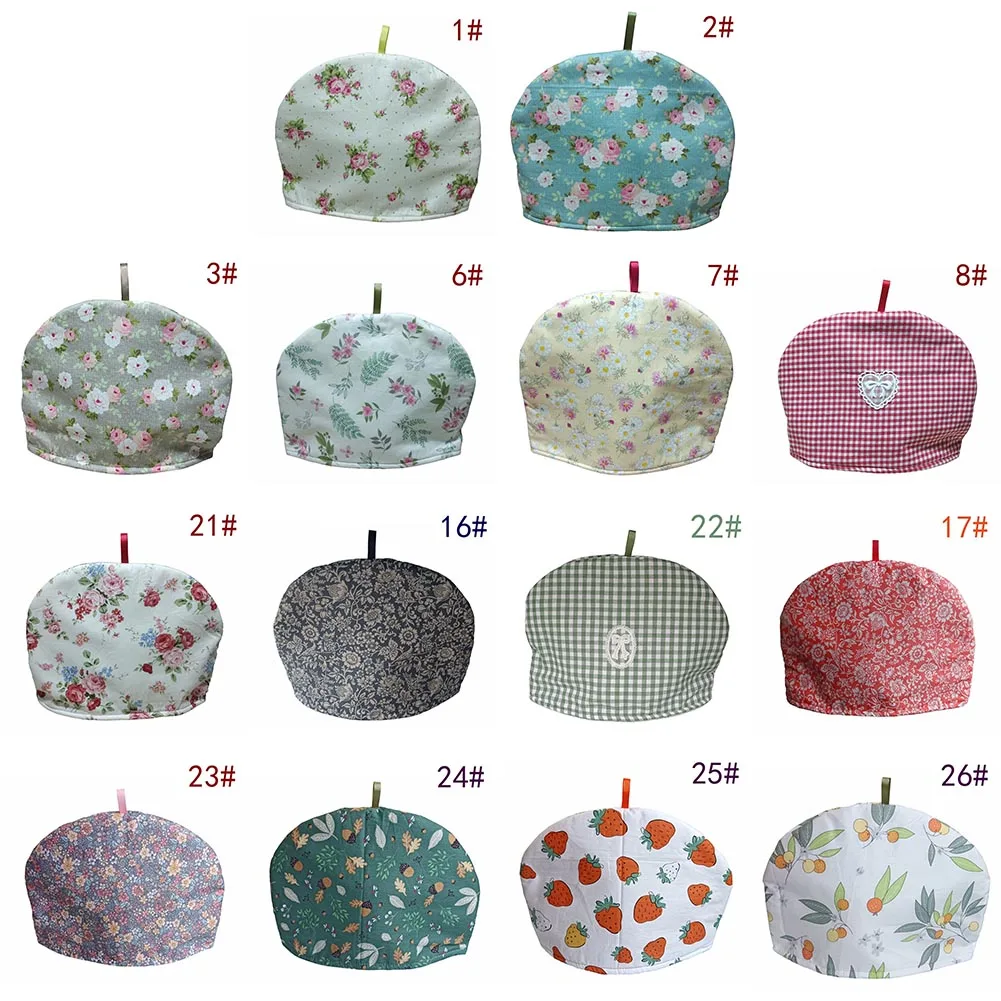 Tea Cozies Teapot Insulation Cover Linens & Textiles Insulated Novelty Comfort Cotton Dustproof Heat Preservation New