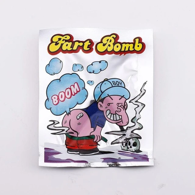 Funny Fart Bomb Bags Smelly Stink Bomb Funny Joke Tricky Day