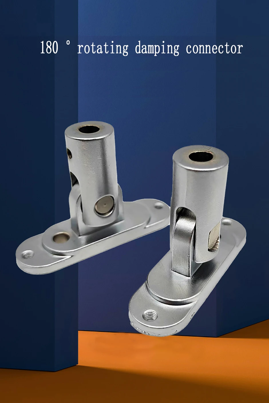 Description Picture 2 of item1PCS 180° Rotating Damping Bracket Connector Can Pass Through The Wire Fold The Table Lamp Shaft Freely Stop The Hinge Freely