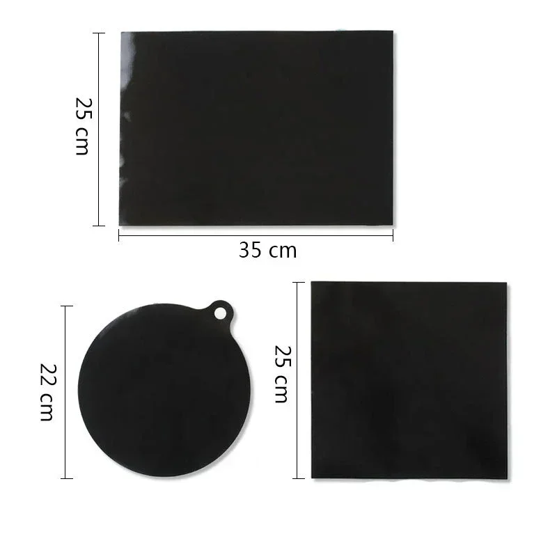 Induction Cooker Protection Heat Pad Reusable Cooker Protection Silicone Mat Anti-fouling Oil Protector Pad Liner Cleaning
