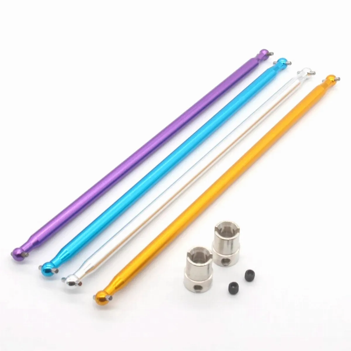 

03003 Aluminum Centre Drive Shaft Dogbone 157mm +Joint Drive Cup B 02016 For RC 1/10 HSP 94103 94123 Pro RC CAR