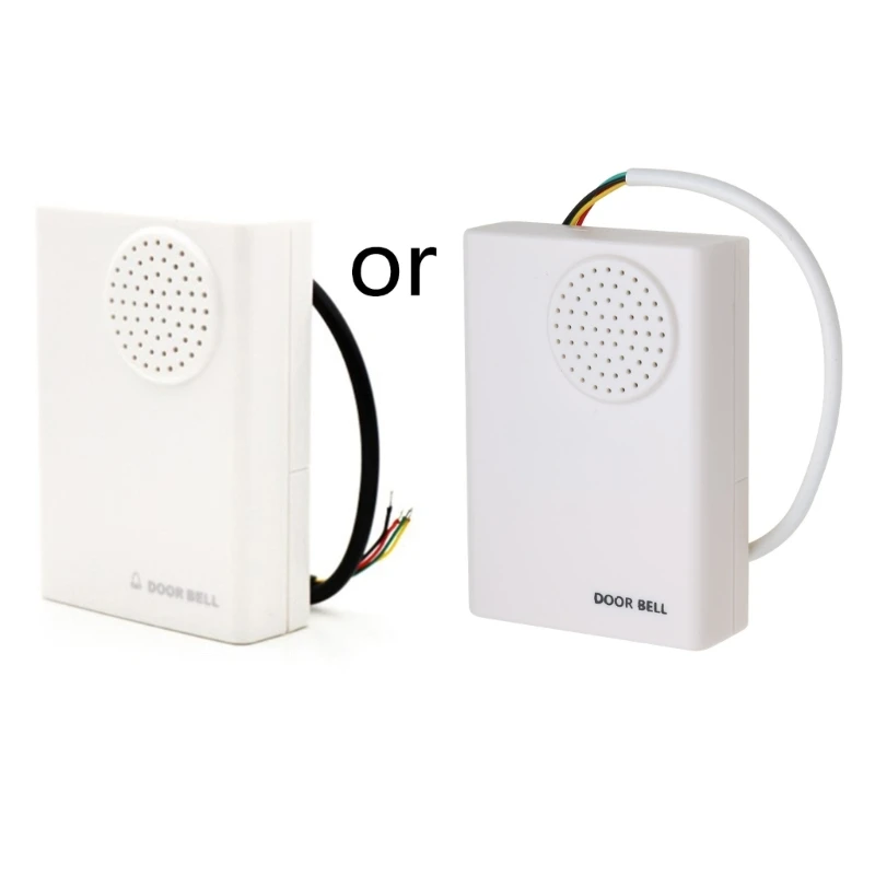 

OFBK Durable Doorbell 12V ABS Wired Doorbell Home Access Control System for Home Use