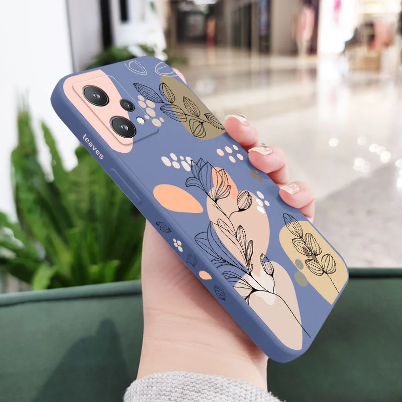 Abstract Plants Design Protective Phone Case