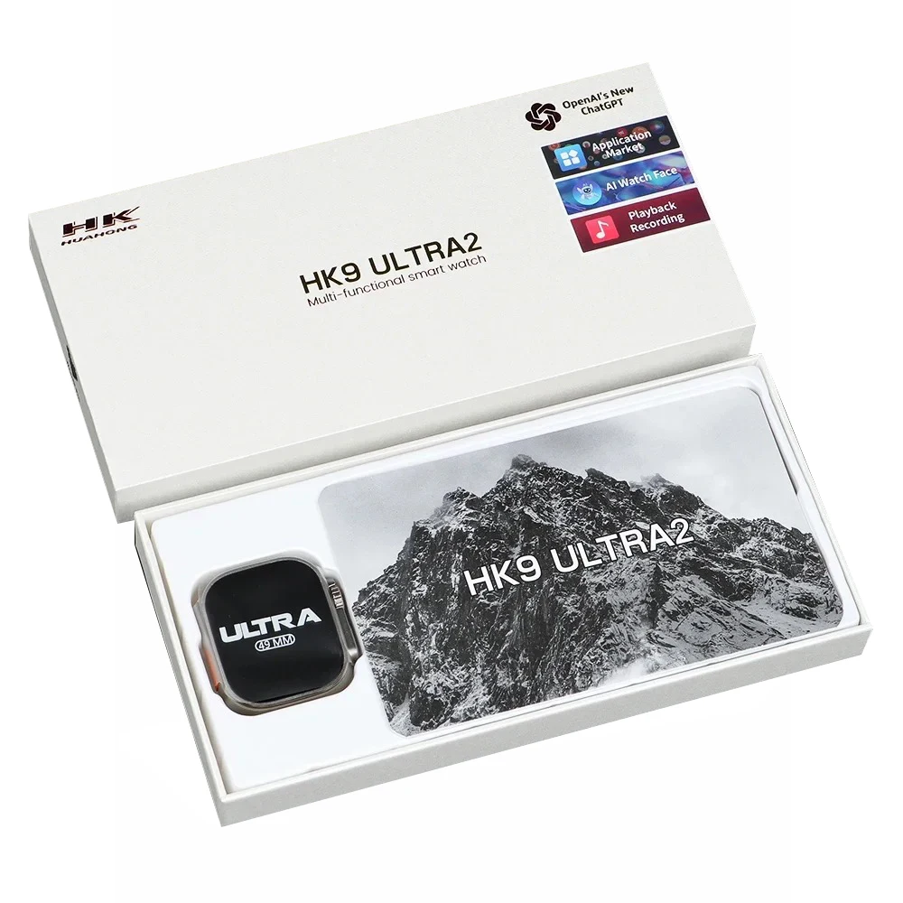AMOLED Ʈ ġ  HD ũ Ʈ NFC, ̳ Ϸ,  ȭ, ȵ̵ iOS PK HK9 Ultra2 HK8 2024, 2GB ROM