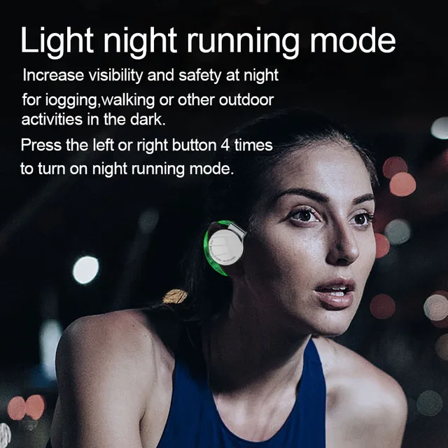 audifonos TWS bass booster deportivos con pantalla, Auriculares F2 TWS Bluetooth5.2 con micrófonos, auriculares deportivos con gancho para la oreja, pantalla LED, auriculares inalámbricos estéreo HiFi - Imagen 3