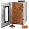 Stainless Steel Food Dehydrator 20 Trays Commercial Dehydrators Dryer for Fruit, Meat, Beef, Jerky, Herbs with Adjustable Timer 1