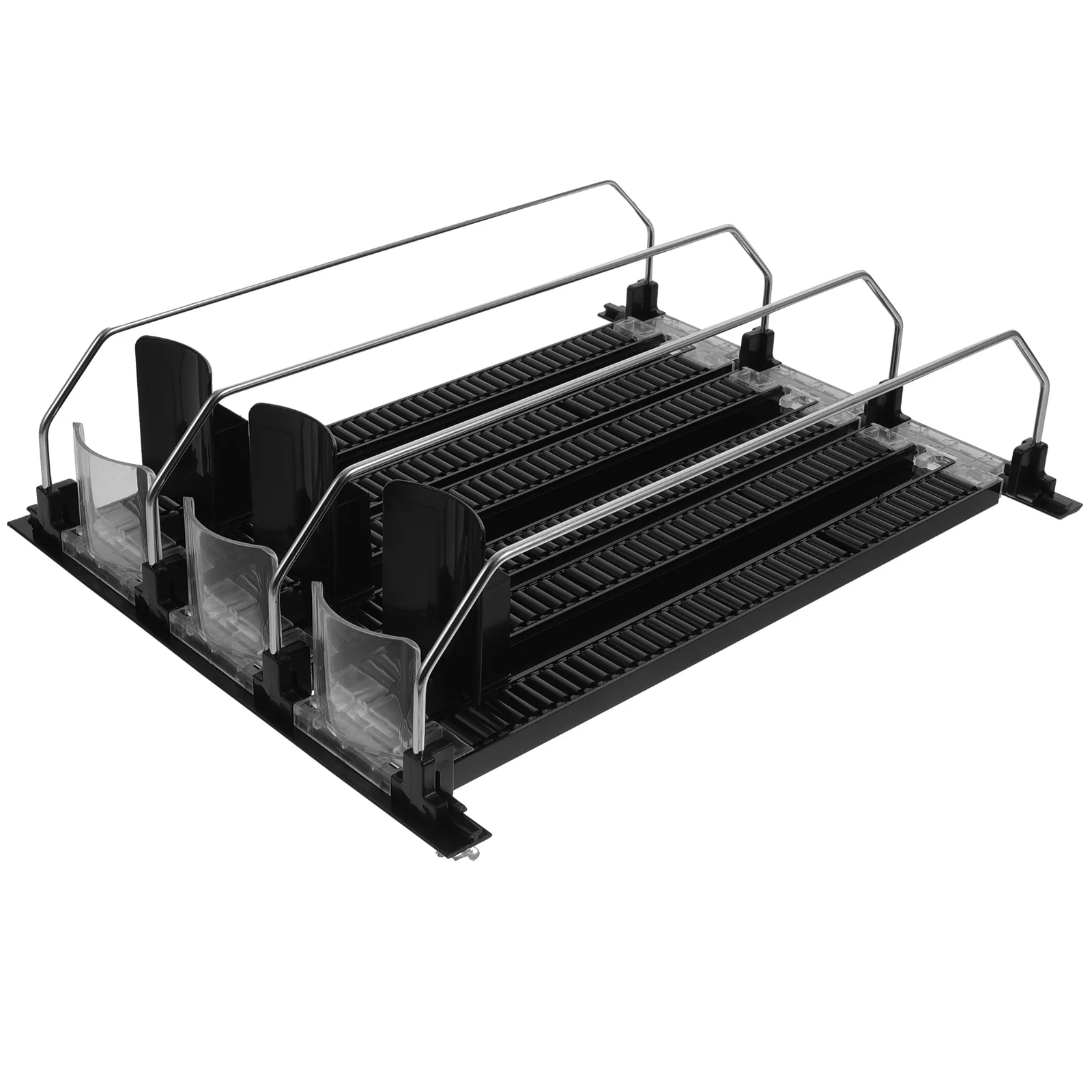 Dispenser Per Bevande Dispenser Can Pusher Bottle Soda Fridge Beverage Rack Supporto Per Acqua Glide Push Self Display Storage Shelf