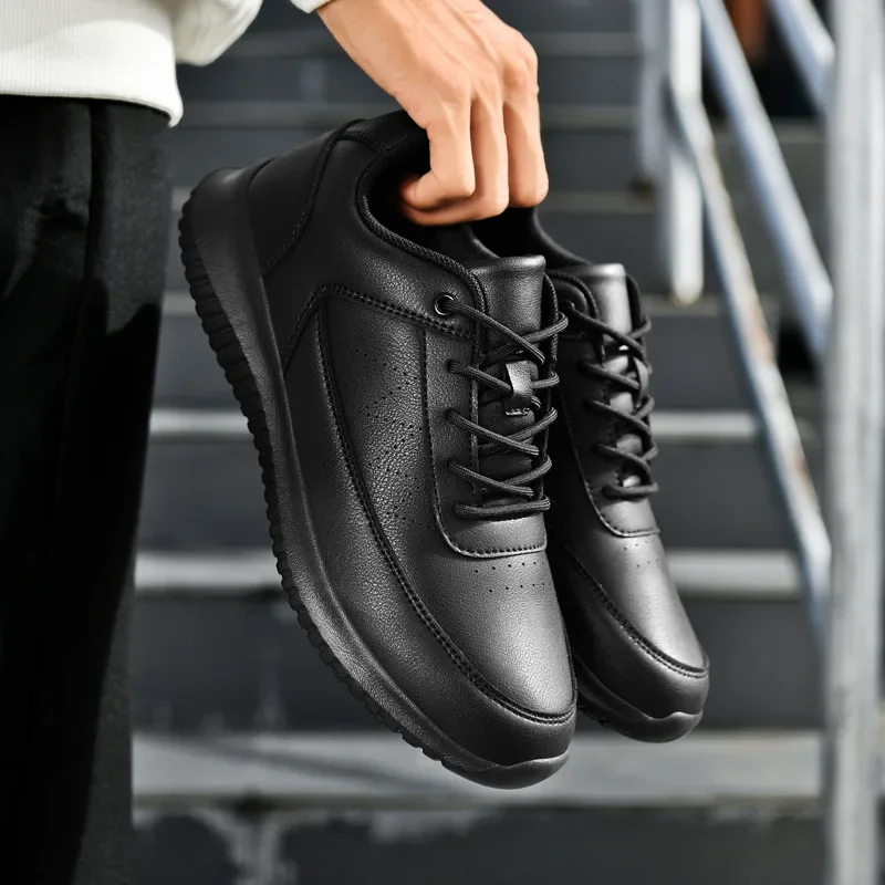 Chef shoes four season light non-slip oil-proof waterproof plus size men's kitchen work shoes fashion casual garden men's shoes