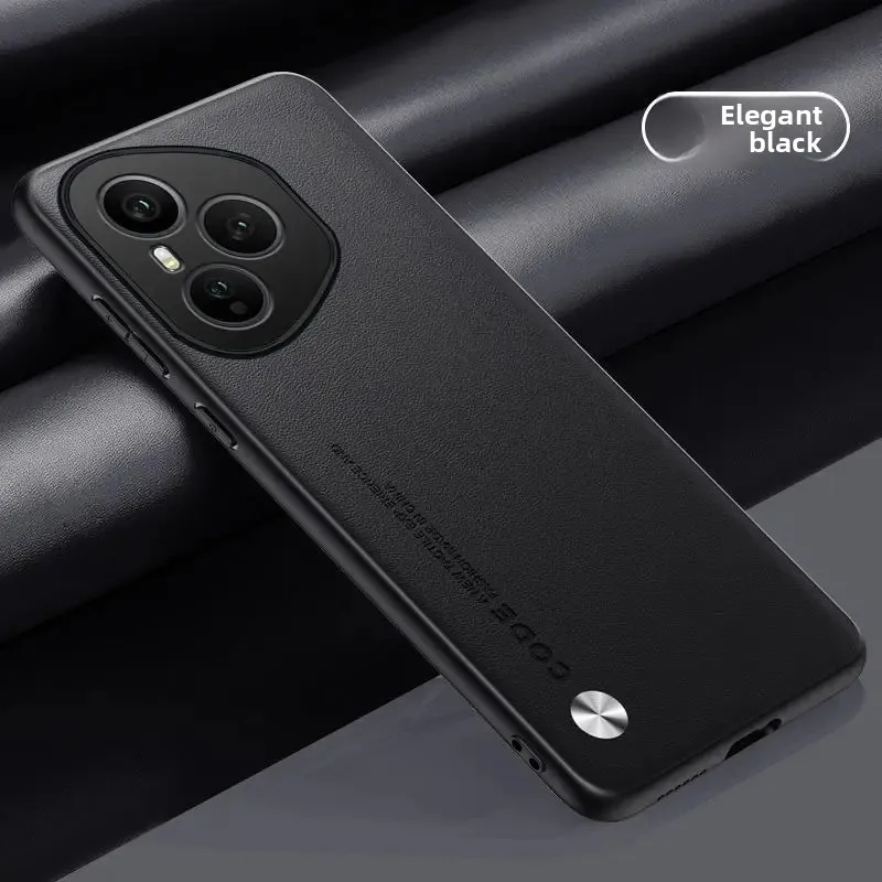 Leather Skin Feel Back Cover - Simple Protective Case