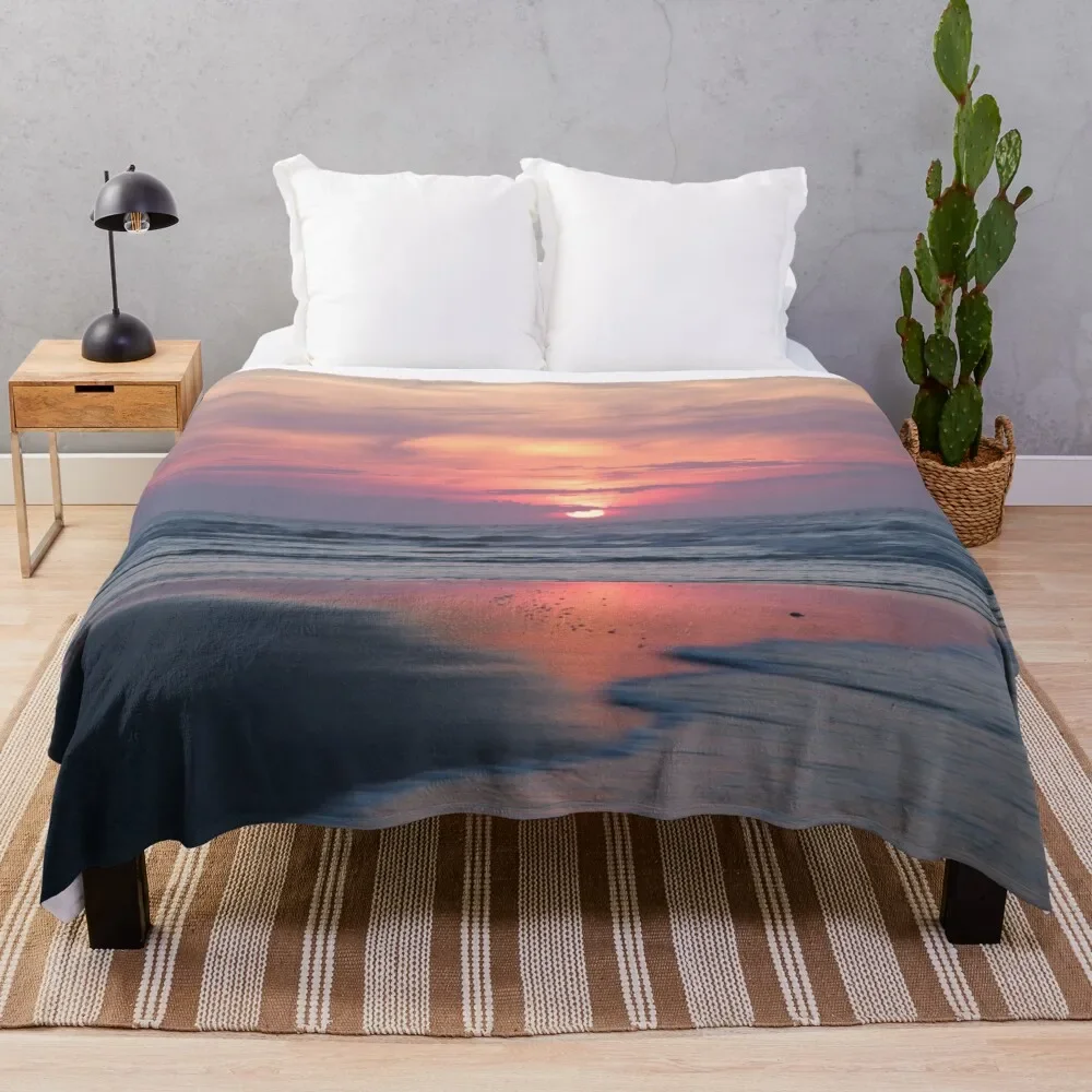 

LBI Sunrise Throw Blanket Fashion Sofas Luxury St For Decorative Sofa Beach Soft Plaid Blankets