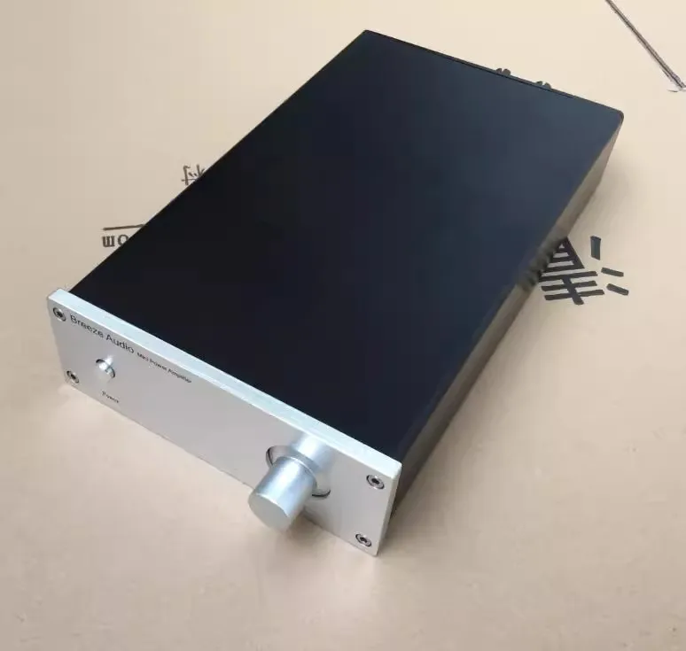 

BZ1706H All Aluminum Power Amplifier Chassis Preamplifier Enclosure Audio Amp Case DIY Shell Box 172MM*60MM*291MM
