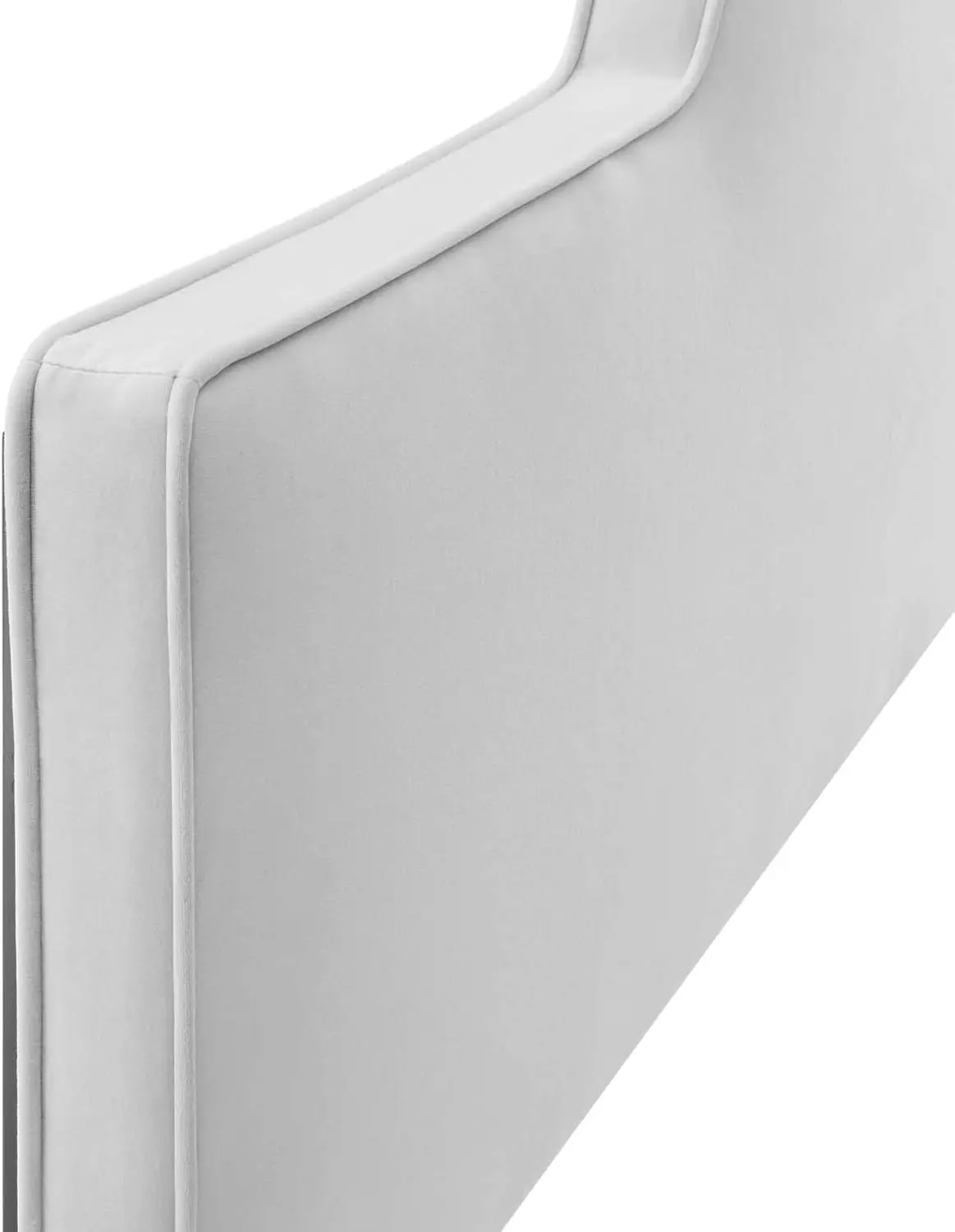 MOD-6304-LGR Dawn King/California King Performance Velvet Headboard, Light Gray