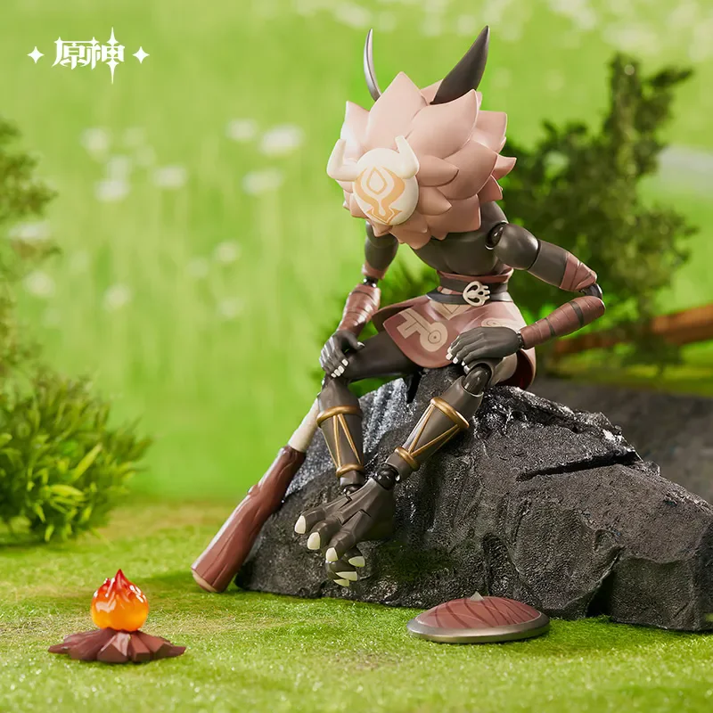Official Genuine Genshin Impact Hilichurl ornament 1/8 Movable Genshin Anime Hilichurl Movable Model Pendant Birthday Gift
