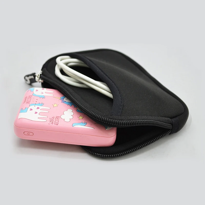 Zipper Neoprene Pouches Small Slinger Neoprene Lens Pouch Small