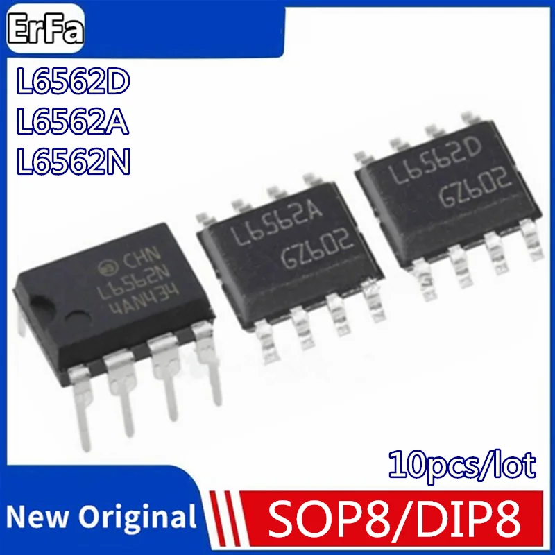 

10pcs/lot L6562D L6562A L6562N LCD power chip SOP8 DIP8 IC