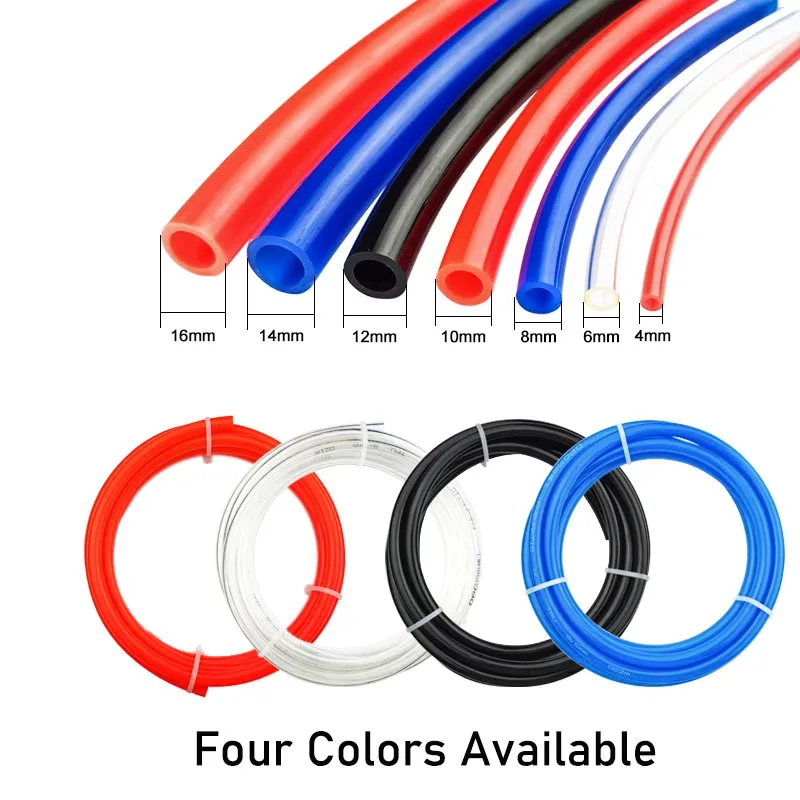 Tuyau Air Comprimé Pour Outil Tuyau Pneumatique Flexible En Polyuréthane - 8mm Extérieur, 5mm Intérieur, Longueur 4 Mètres (13 Pieds) - Marque Uxcell Tuyau Air Comprime