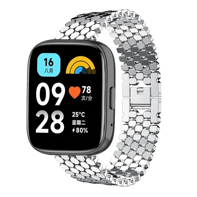 22mm Metal Alloy Wristband Bracelet Replacement Band Accessories