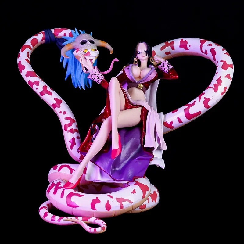 

King One Piece snake female emperor nine snake Boa Hancock sitting king seven wu sea hand model