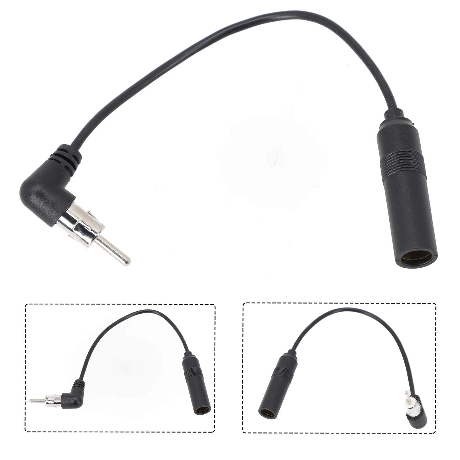 

Car Accessories Extension Antenna Car FM 20cm Car Radio Audio Installation DC 12V FM/AM Antenna Adapter Durable