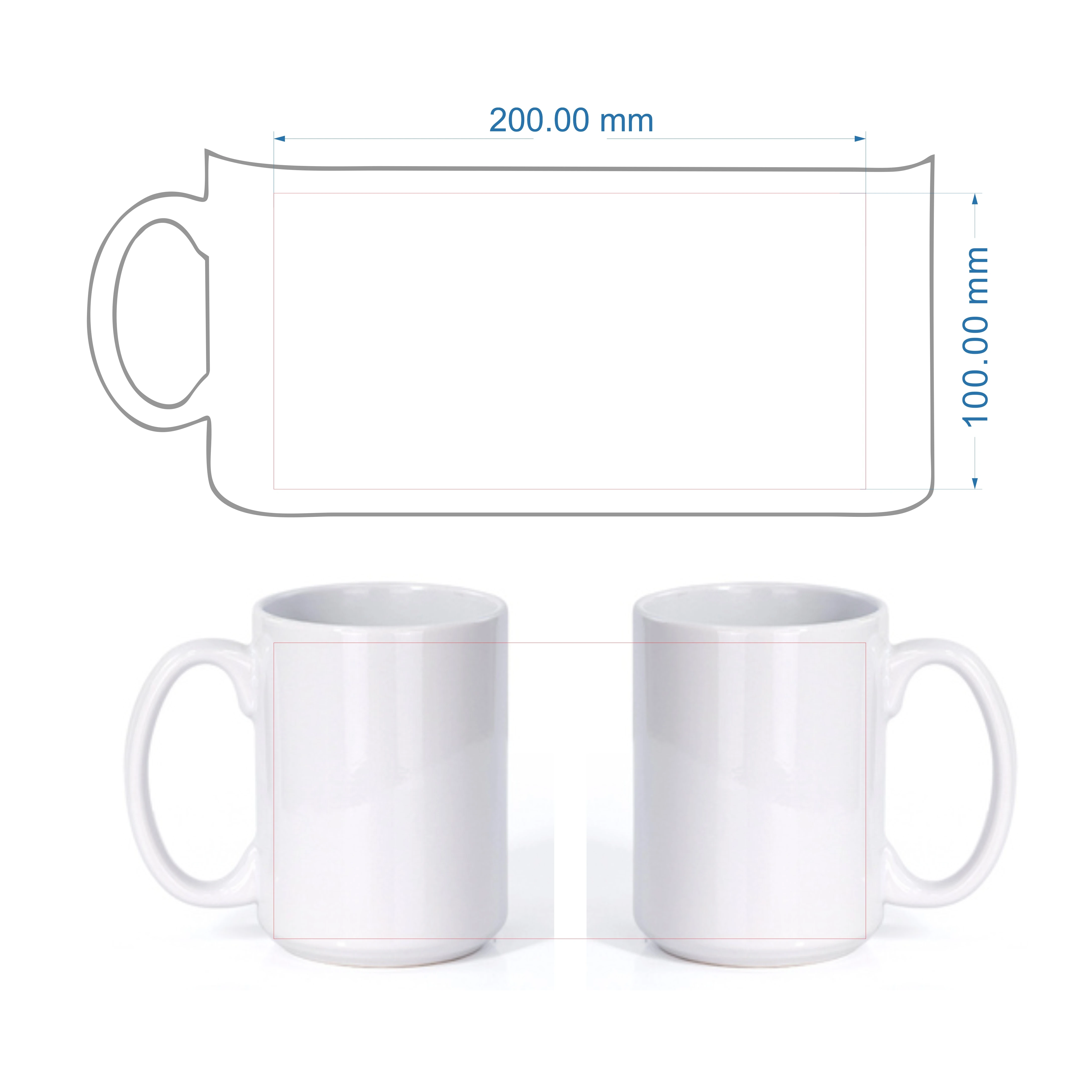 Benutzerdefiniertes Bild 15oz Keramik Kaffeetassen Familienfotos Design Tasse Personalisierter Text DIY Tassen Freunde Geburtstag Kreatives Neuheitsgeschenk – Detail 3