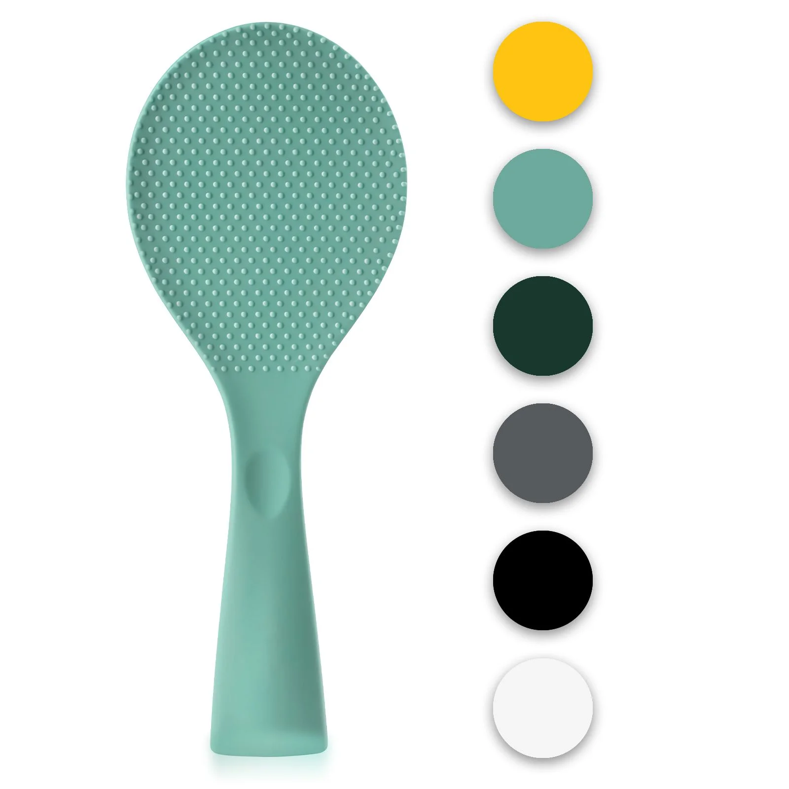 Silicone Kitchen Utensils Silicone Cooking Spoon Rice Spoon