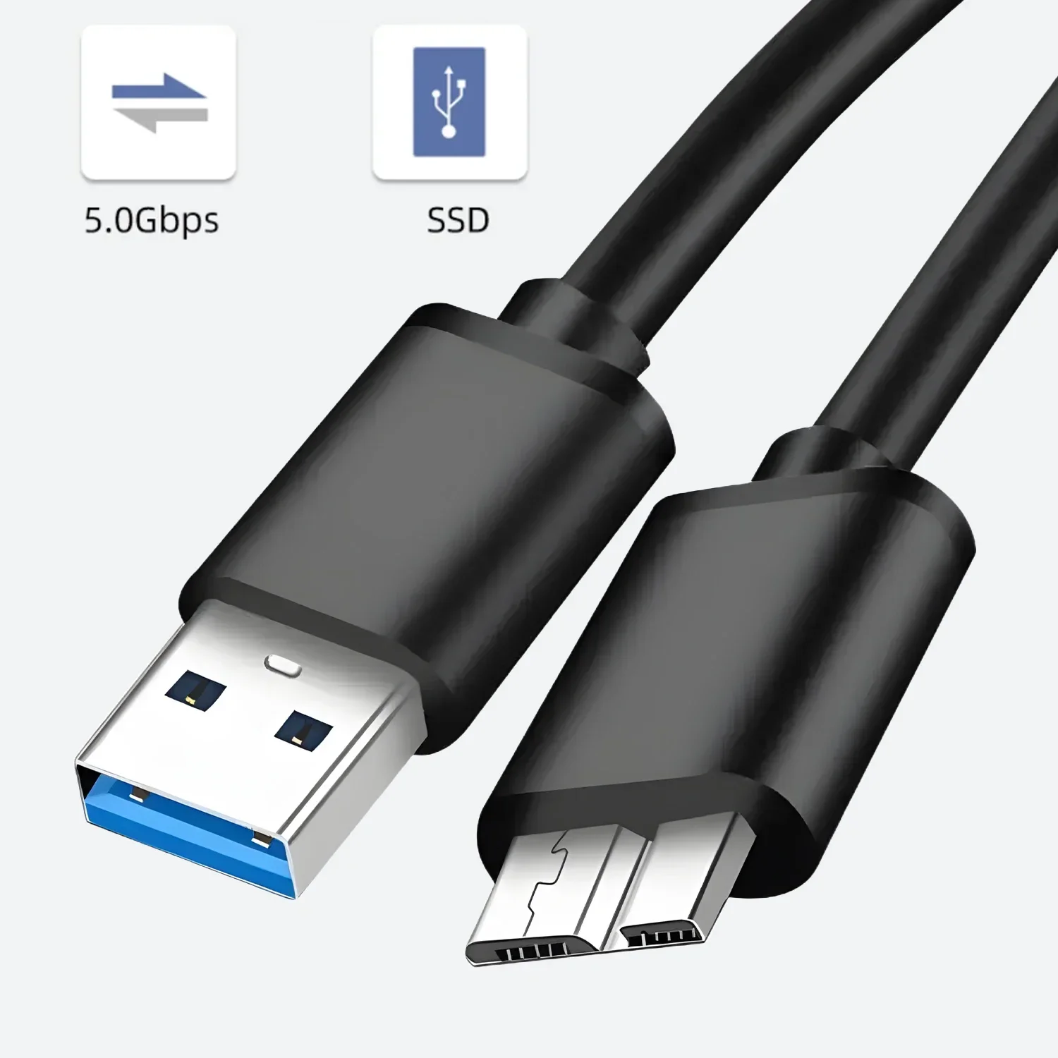 High-Speed USB to Micro B Data Sync Cable