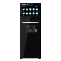 Convenient And Fast Coffee Vending Machine Ice Cubes/hot Bean To Cup Coffee Automatic Instant Coffee Powder Vending Machines 2