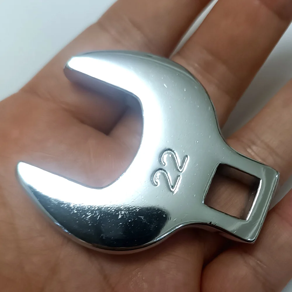 1 Pc 3/8 ġ ̺ Crowfoot ġ Ʈ ͹ 18 19 22mm ũ  ũο    г   