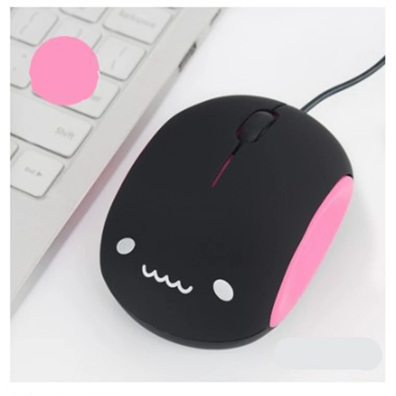 budget wireless gaming mouse mini Computer Mouse Small Cute Mouse for Girls Cartoon USB Creative Wired Mouse for Laptop Silent Mouse for Mac Notebook 1200dpi computer mouse wireless