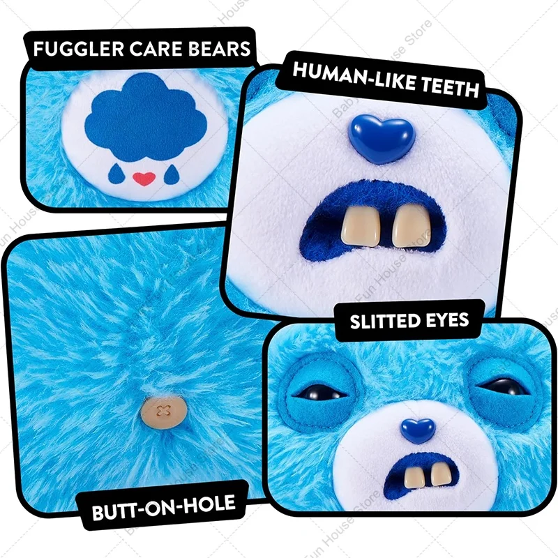 Original Fuggler Ugly Teeth Monster Plüschtiere Fugglers Die Powerpuff Girls Care Bears Love Fuggs Plüschpuppen Geburtstagsgeschenke – Detail 18