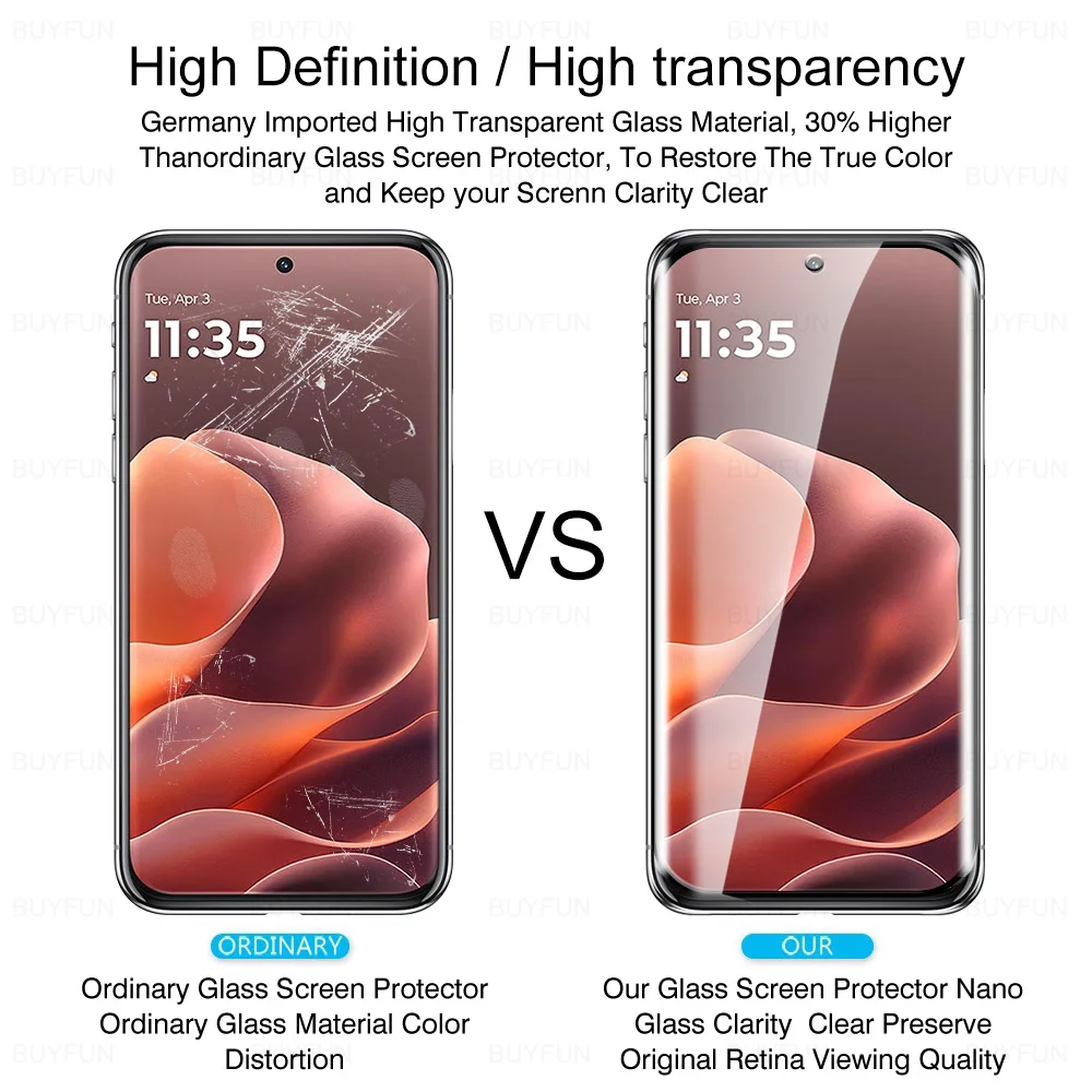 Premium Edge-to-Edge Protective Glass Case – 2-Pack Screen Protector