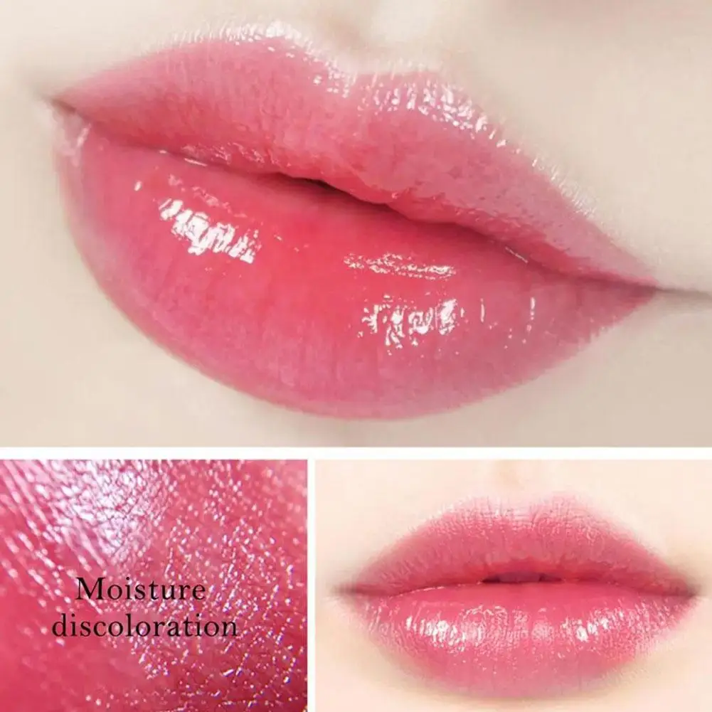 Aloe Vera Discolored Lip Balm Jelly Magic Color Changing Moisturizing Girl Lipstick Nourishing Gloss Lasting Makeup Lip Lip A0A9 5