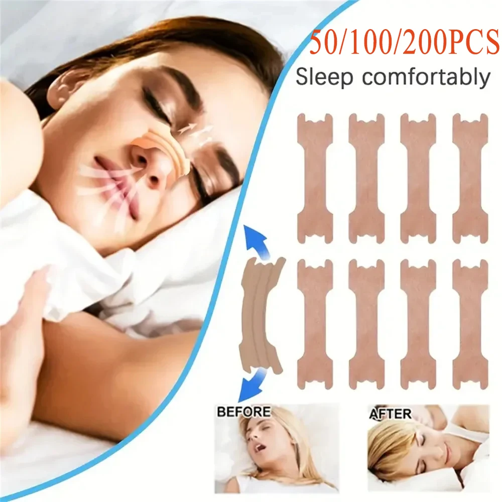 50–200pcs Anti-Snoring Nose Strips 1