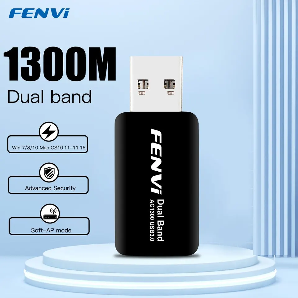 Mini clé USB 3.0 WiFi 5 AC1300