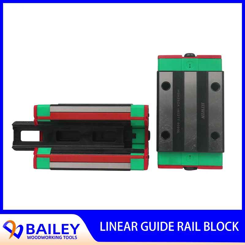 цена BAILEY 1PC HGH25CA Sliding Block Square Linear Guide Rail Block Carriage for Guideway Rail Woodworking Machinery