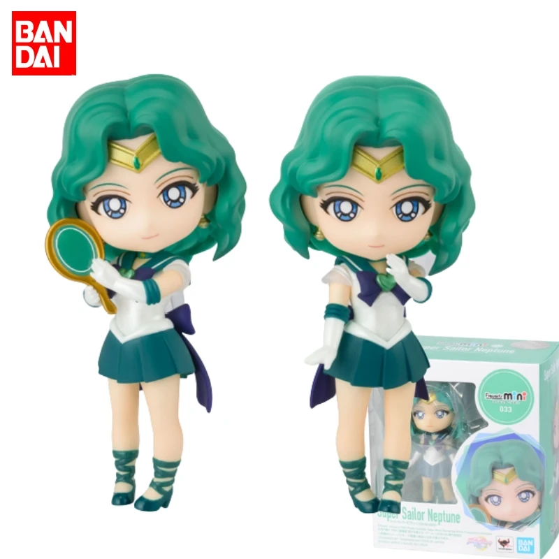 

Bandai Genuine 9Cm Sailor Moon Eternal Anime Figuarts mini Michelle Kaioh Action Figure Toys For Kids Gift Collectible Model