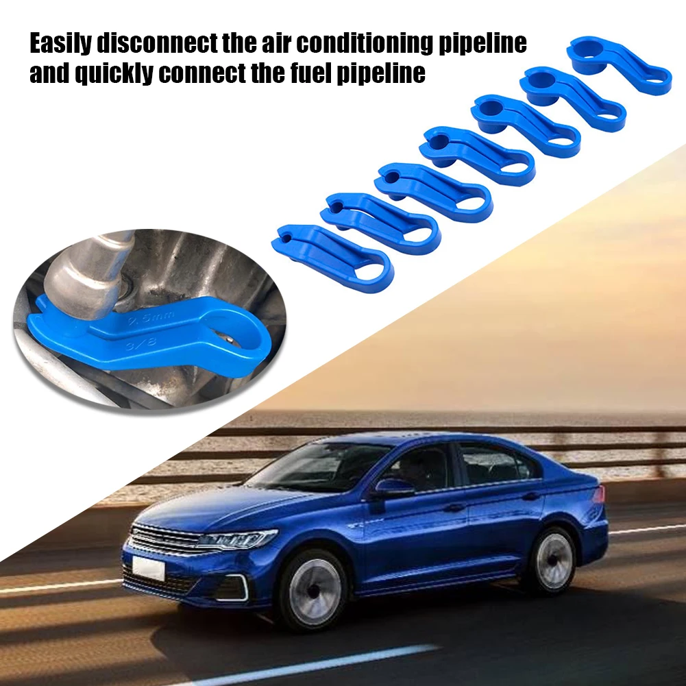 Bearing Removal Tool 7pcs Car Angled AC Fuel Line Disconnect Tool Set 22mm 19mm 16mm 13mm 9.5mm 8mm 6mm Car Special Disassembly Tool