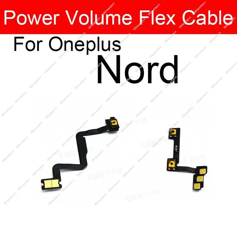 Nappe ON/OFF (bouton Power) Pour OnePlus Nord N100 - Pièce De Rechange - Neuf Sous Sachet