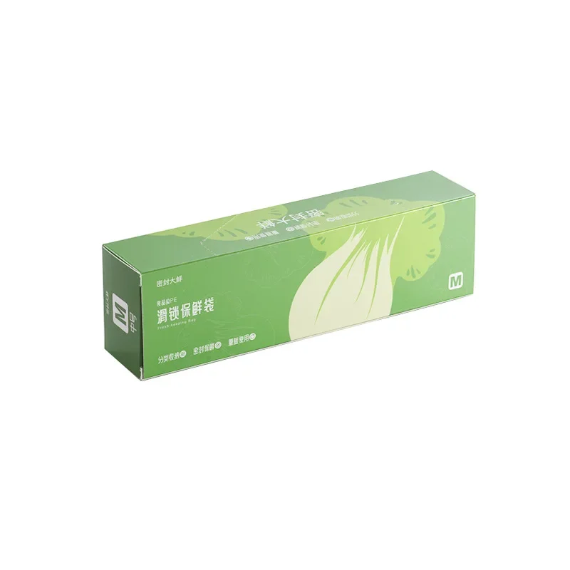 5PC Wrap Plastic Packaging Food Storage Bag Reusable Freezer Sandwich Sealing Bag Kitchen Refrigerator Food Preservation
