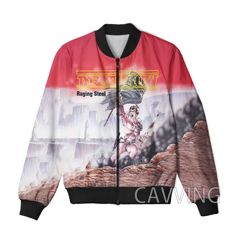 New Fashion Women/Men's 3D Print  DEATH ROW  Zipper Bomber Jackets Men Overcoat Mens Coat Zip Up Jackets 2