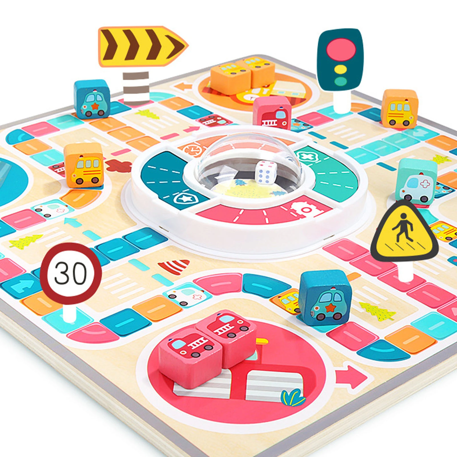 Kids Multi function Flying Chess Wooden Toys For Children Board Games Baby  Parent child Interactive Toy Puzzle Car Jump Checkers| | - AliExpress