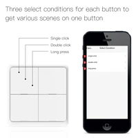 Moes ZigBee Wireless Scene Switch 12 control modes Handheld Push Button 2MQTT Setup Home Automation Scenario Tuya Smart Devices - Image 4