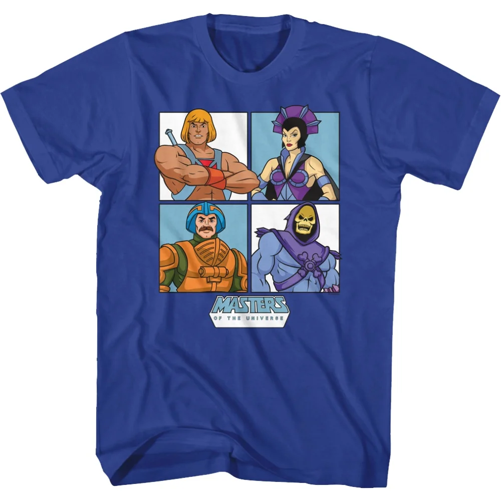 Character Squares Masters Of The Universe T-Shirt