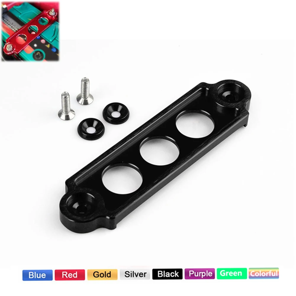 Battery Tie Down Bracket Aluminium Battery Tie Down Hold Bracket Lock Anodized For Honda Civic/CRX 88-00 ACURA INTEGRA Car Accessory