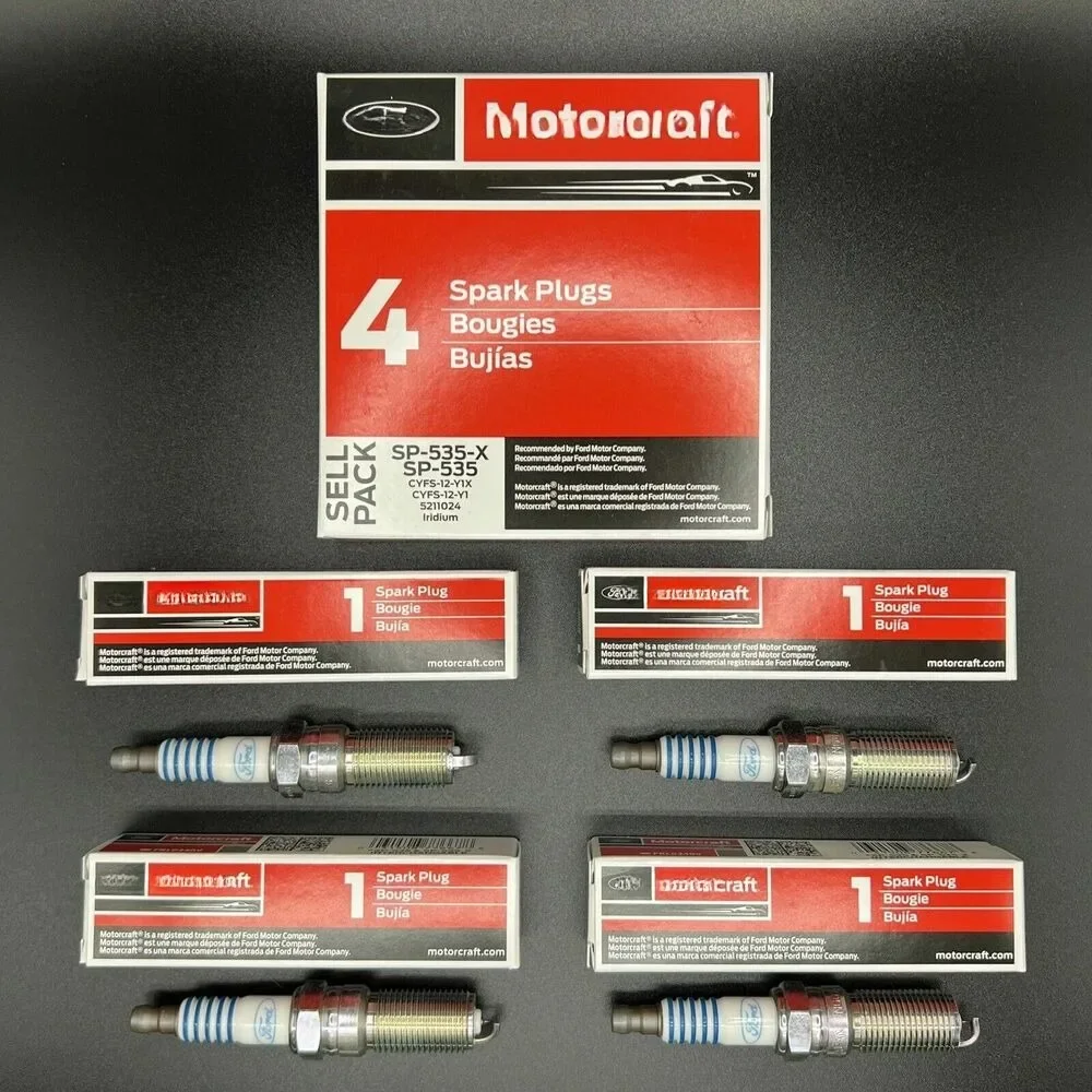 8pcs SP535 CYFS-12-Y1 SP535X Spark Plug for Motorcraft ford FOCUS 2012-F150 F250 F350 Explorer Mercury Expedition Mustang