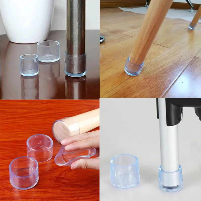 Rubber Furniture Leg Caps Protectors for Chair Table Feet