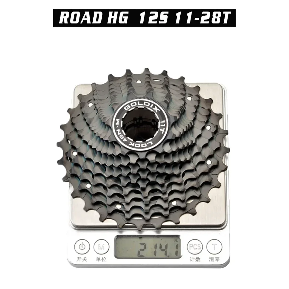 GOLDIX SL CNC ロードバイク 12/11S 超軽量フリーホイール 11/12-28/30